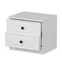 Hanah Home Mesita de Noche Kale - 4923 Blanco